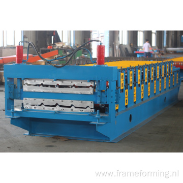 Double Layer Roofing Sheet Roll Forming Machine